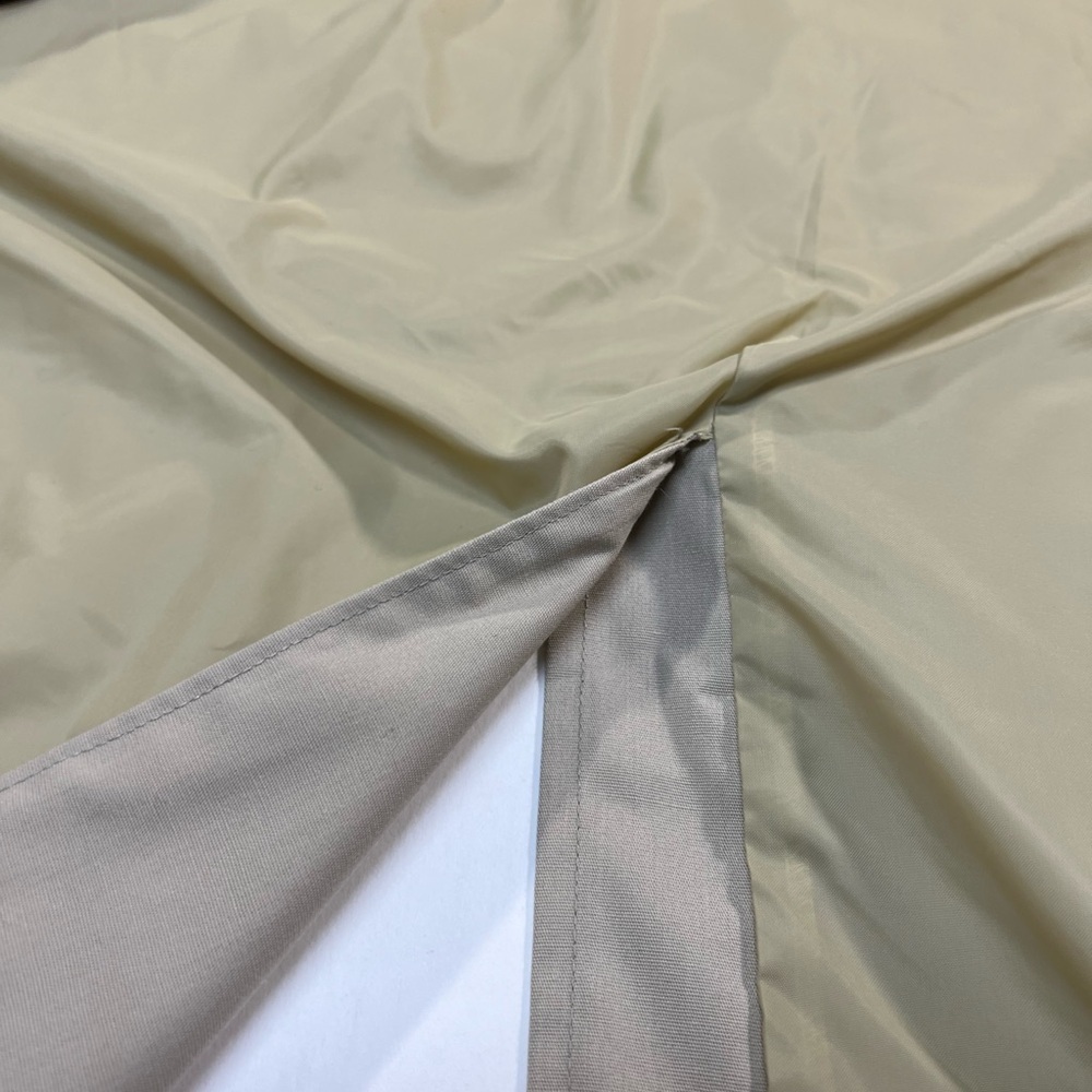 Vintage London Fog Tan All Weather Trench Coat Faux Fur Liner Mens size 42 EUC - Picture 6 of 8